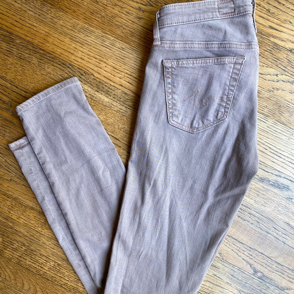 Taupe AG Denim “Stevie Ankle”